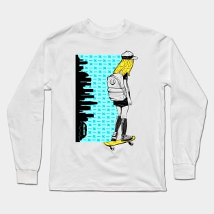 skateboarding Long Sleeve T-Shirt